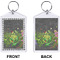 Herbs & Spices Bling Keychain (Front + Back)