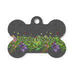 Herbs & Spices Bone Shaped Dog ID Tag - Small