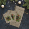 Herbs & Spices Burlap Gift Bags - LIFESTYLE (Flat lay)