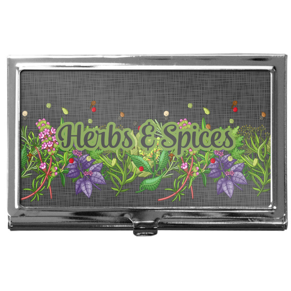 Custom Herbs & Spices Business Card Case