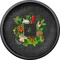 Herbs & Spices Cabinet Knob - Black - Front