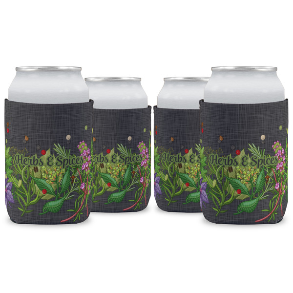 Custom Herbs & Spices Can Cooler (12 oz) - Set of 4