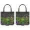 Herbs & Spices Canvas Tote - Front and Back