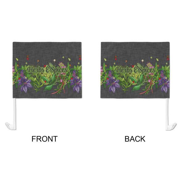 Herbs & Spices Car Flag - Large - APPROVAL