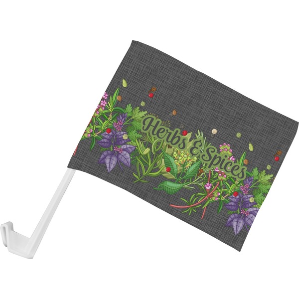 Custom Herbs & Spices Car Flag - Small