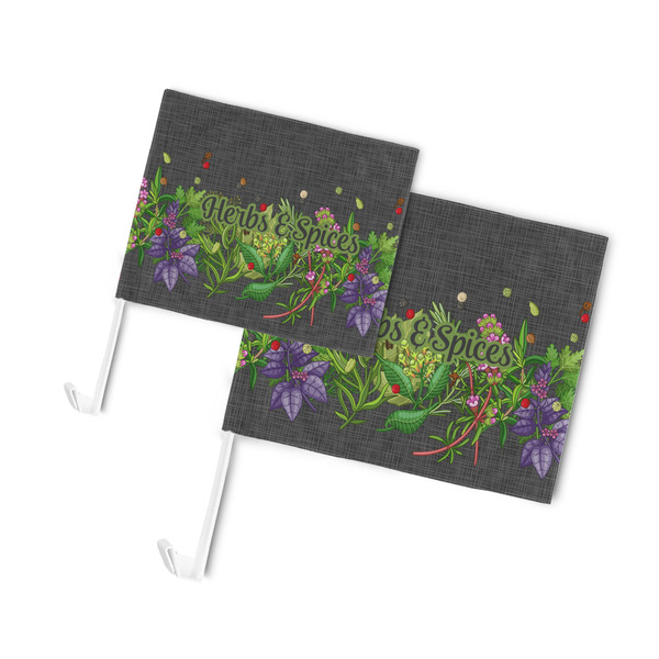 Herbs & Spices Car Flags - PARENT MAIN (both sizes)