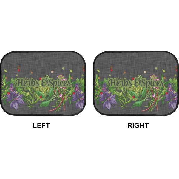 Herbs & Spices Car Floor Mats (Back Seat) (Approval)