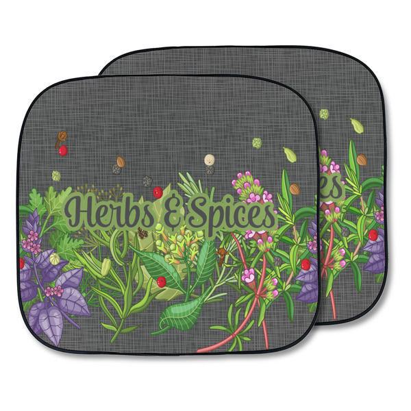 Custom Herbs & Spices Car Sun Shade - Two Piece