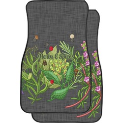 Herbs & Spices Car Floor Mats (Front Seat) (Personalized)