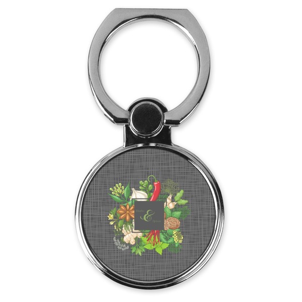 Custom Herbs & Spices Cell Phone Ring Stand & Holder (Personalized)