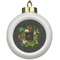 Herbs & Spices Ceramic Ball Ornament