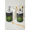 Herbs & Spices Ceramic Bathroom Accessories - LIFESTYLE (toothbrush holder & soap dispenser)