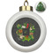 Herbs & Spices Ceramic Christmas Ornament - Xmas Tree (Front View)