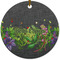 Herbs & Spices Ceramic Flat Ornament - Circle (Front)