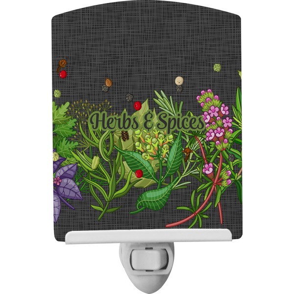 Custom Herbs & Spices Ceramic Night Light (Personalized)