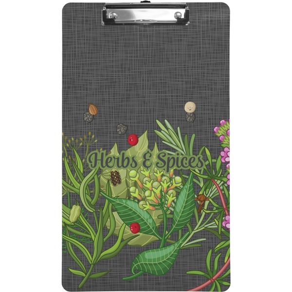 Custom Herbs & Spices Clipboard (Legal Size) (Personalized)