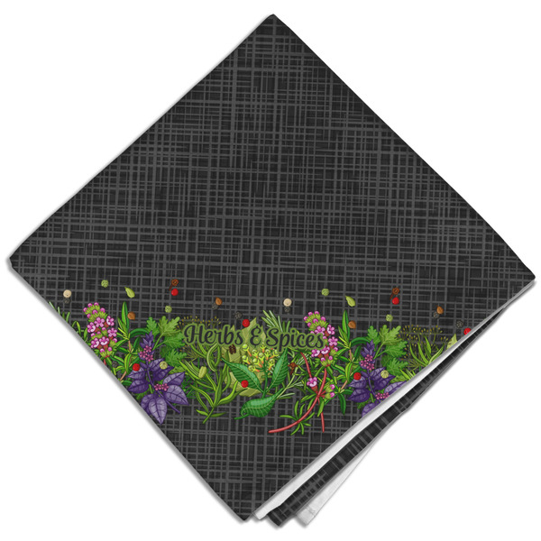 Custom Herbs & Spices Cloth Dinner Napkin - Single