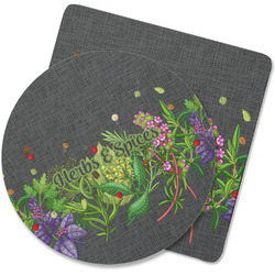 Herbs & Spices Rubber Backed Coaster (Personalized)
