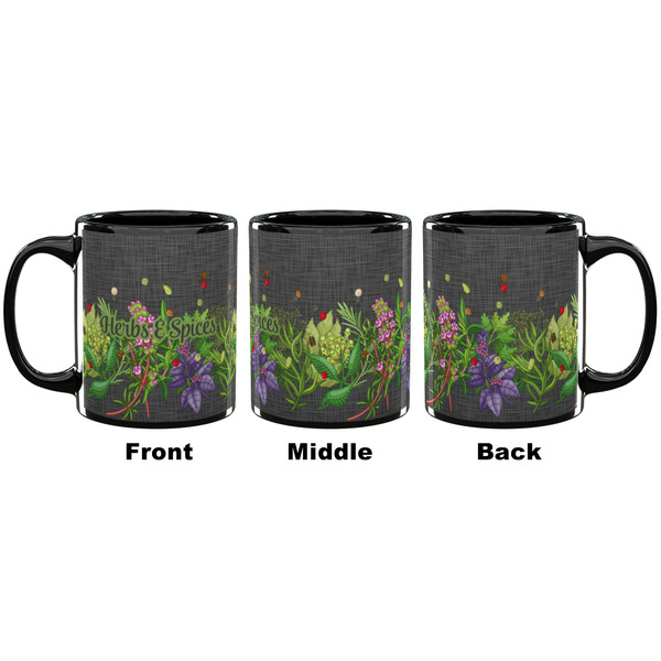 Herbs & Spices Coffee Mug - 11 oz - Black APPROVAL