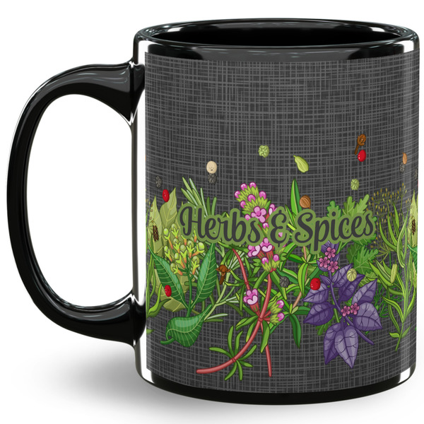 Custom Herbs & Spices 11 Oz Coffee Mug - Black