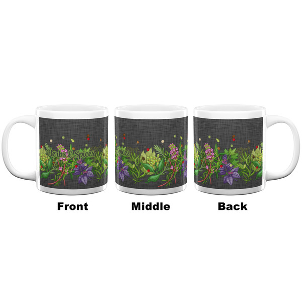 Herbs & Spices Coffee Mug - 20 oz - White APPROVAL