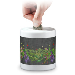 Herbs & Spices Coin Bank (Personalized)