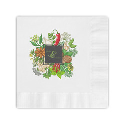 Herbs & Spices Coined Cocktail Napkins