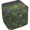 Herbs & Spices Cube Pouf Ottoman (Top)