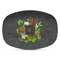 Herbs & Spices Plastic Platter - Microwave & Oven Safe Composite Polymer (Personalized)