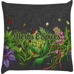 Herbs & Spices Decorative Pillow Case (Personalized)