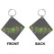 Herbs & Spices Diamond Keychain (Front + Back)