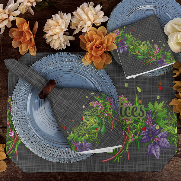 Herbs & Spices Dining Set