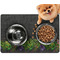 Herbs & Spices Dog Food Mat - Small LIFESTYLE