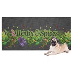 Herbs & Spices Dog Towel (Personalized)