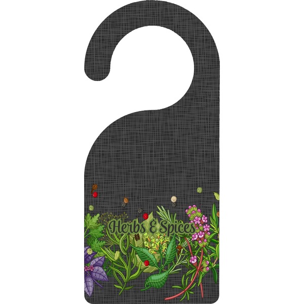 Custom Herbs & Spices Door Hanger (Personalized)