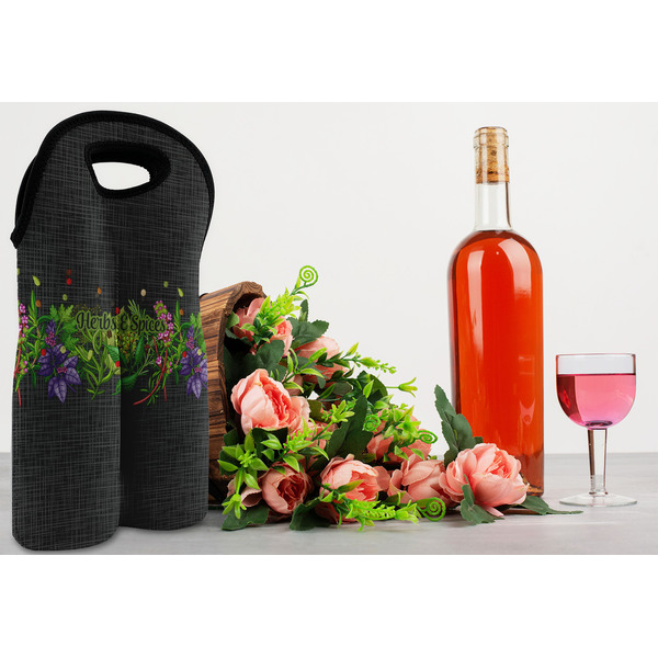 Herbs & Spices Double Wine Tote - LIFESTYLE (new)
