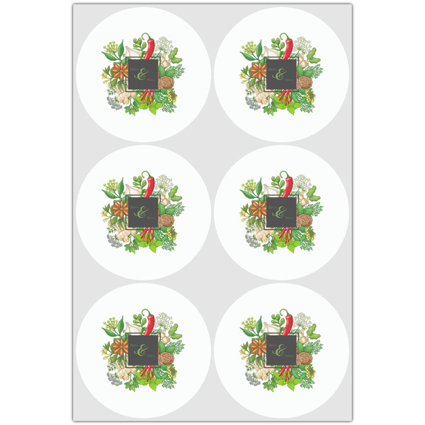 Herbs & Spices Drink Topper - Large - Set of 6