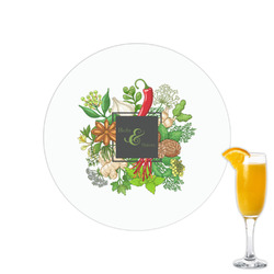 Herbs & Spices Printed Drink Topper - 2.15"