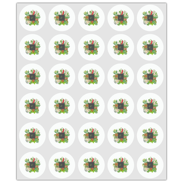 Herbs & Spices Drink Topper - XSmall - Set of 30