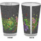 Herbs & Spices Pint Glass - Full Color - Front & Back Views