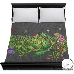 Herbs & Spices Duvet Cover - Full / Queen (Personalized)