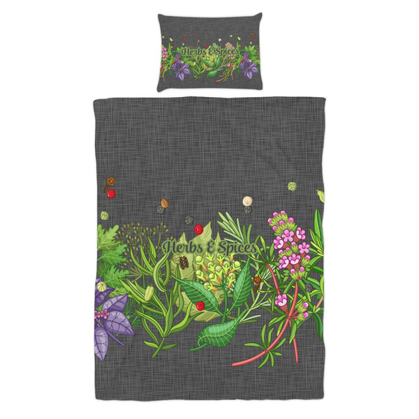 Herbs & Spices Duvet Cover Set - Twin - Alt Approval