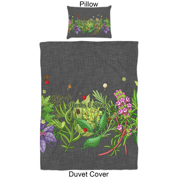 Herbs & Spices Duvet Cover Set - Twin - Approval