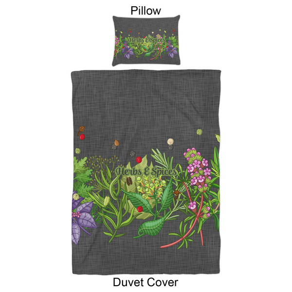 Herbs & Spices Duvet Cover Set - Twin XL - Approval
