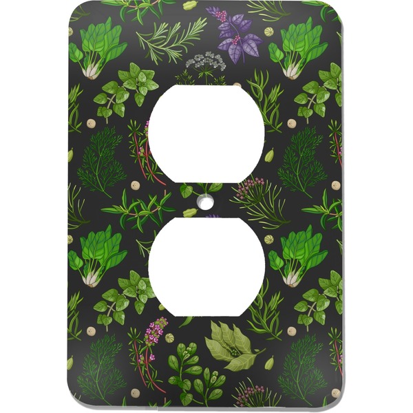 Custom Herbs & Spices Electric Outlet Plate