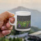 Herbs & Spices Espresso Cup - 3oz LIFESTYLE (new hand)