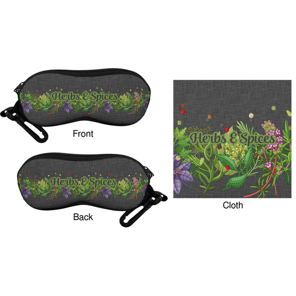 Herbs & Spices Eyeglass Case & Cloth (Approval)