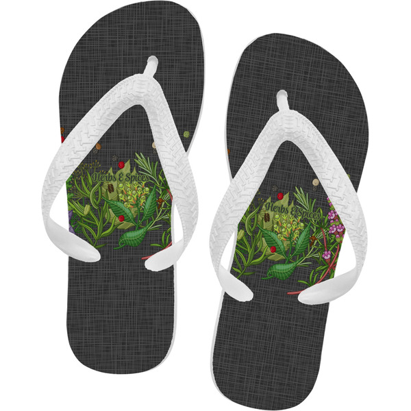 Custom Herbs & Spices Flip Flops (Personalized)