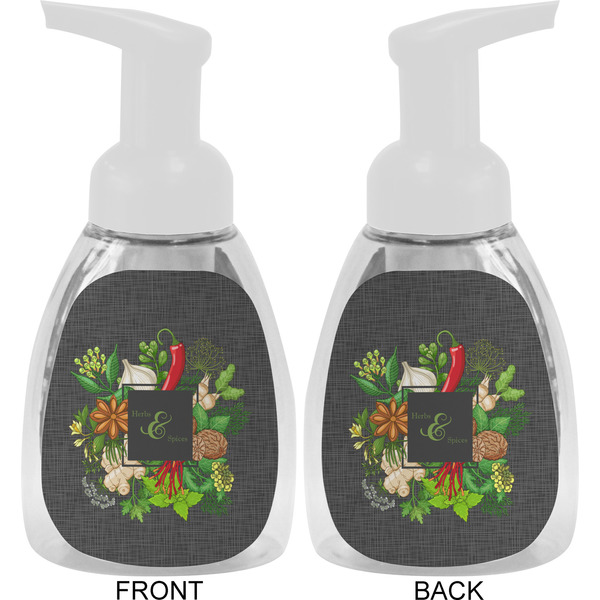 Herbs & Spices Foam Soap Bottle Approval - White