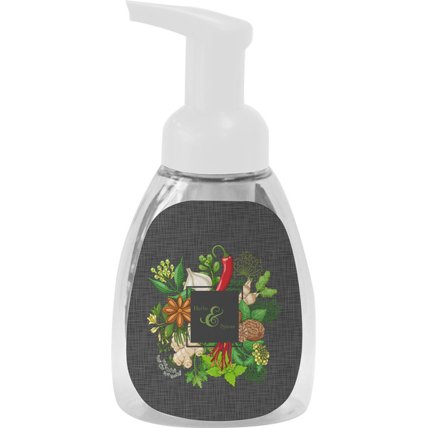 Custom Herbs & Spices Foam Soap Bottle